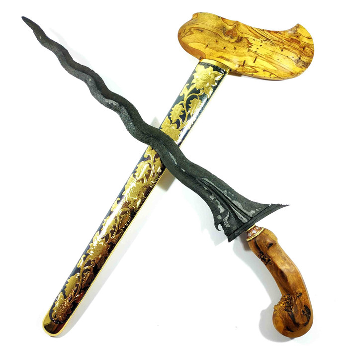 Keris Carito Keprabon Luk 11 Tangguh Pajang TUS Sepuh Era Jaka Tingkir 3