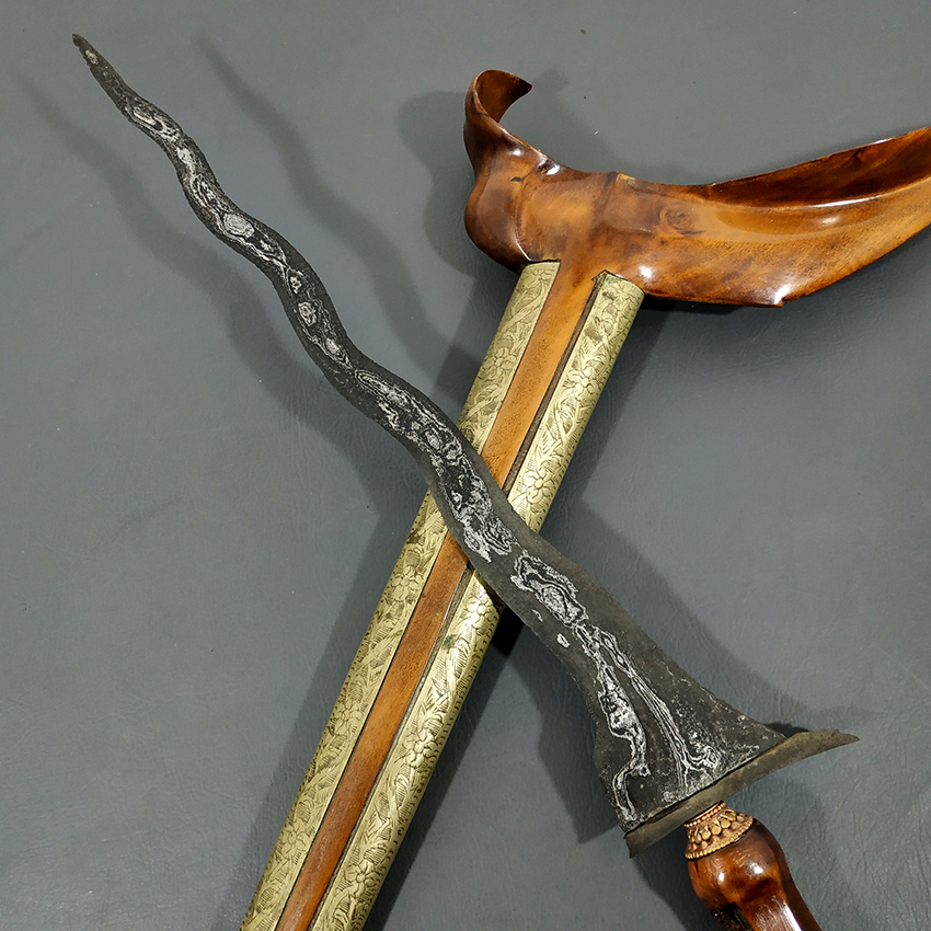 Keris Kidang Mas Luk 9 Mataram Sultan Agung Sepuh Kuno 10