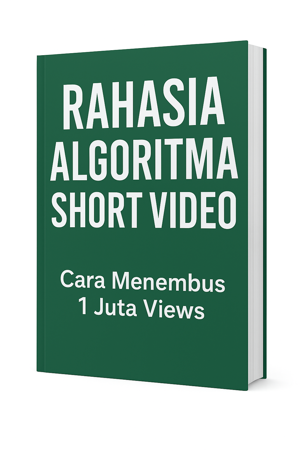 e-Book Rahasia Algoritma Short Video : Cara Menembus 1 Juta View