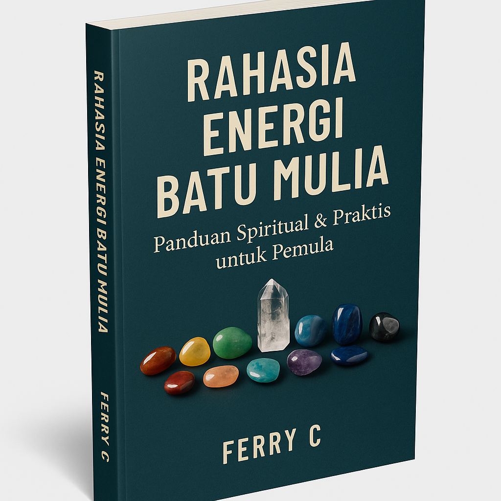 RAHASIA ENERGI BATU MULIA : Panduan Spiritual & Praktis Untuk Pemula